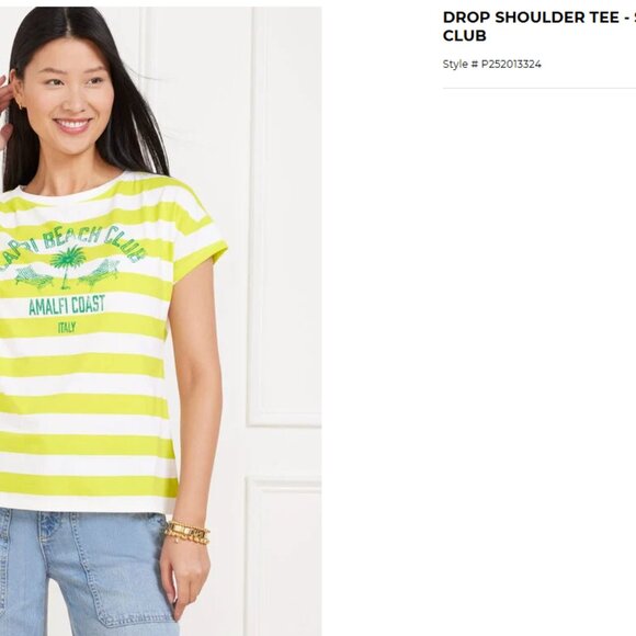 Talbot's Capri Beach Club Top - Picture 5 of 5